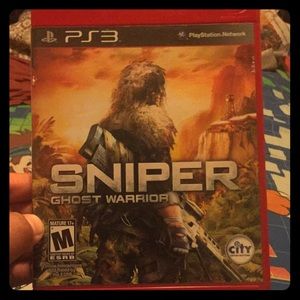 I am selling a sniper game for PS3 used it twice.